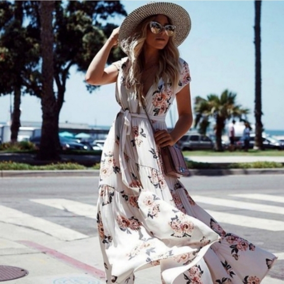 Free People All I Got Floral Printed Dress - Picture 2 of 9